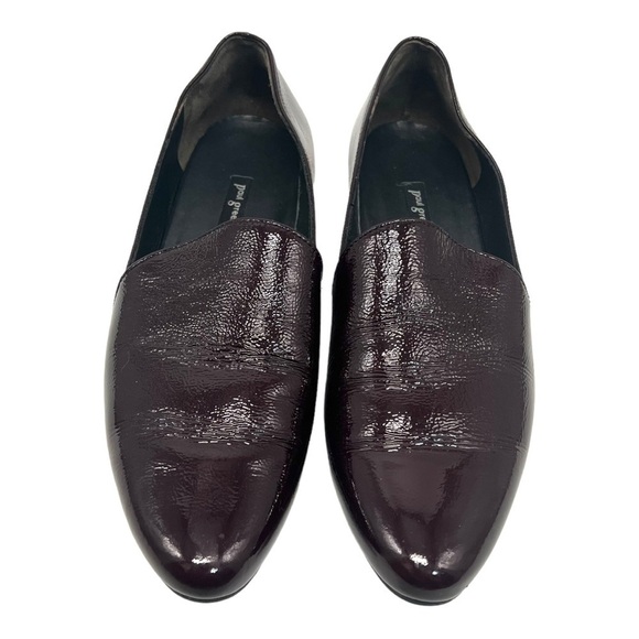 Paul Green Oxblood Patent Leather Slip On Loafer Flats Career Casual Women’s 10 - Picture 2 of 15